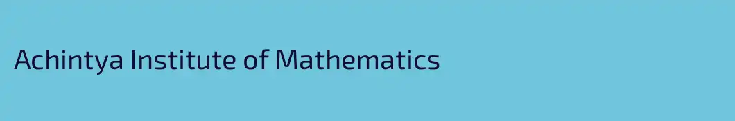 Achintya Institute of Mathematics
